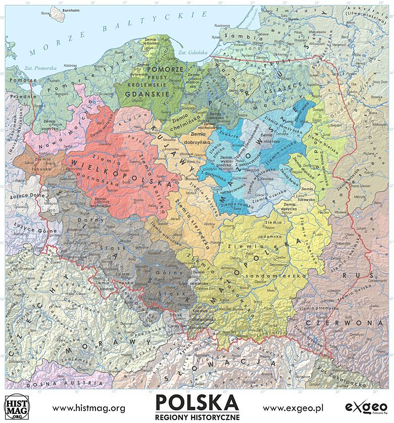 Historyczne regiony Polski