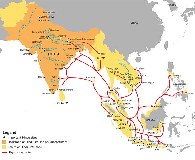 Ekspansja Hindusów w Azji