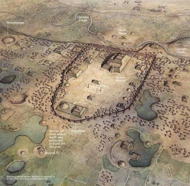 Cahokia - stanowisko archeologiczne w stanie Illinois (USA).