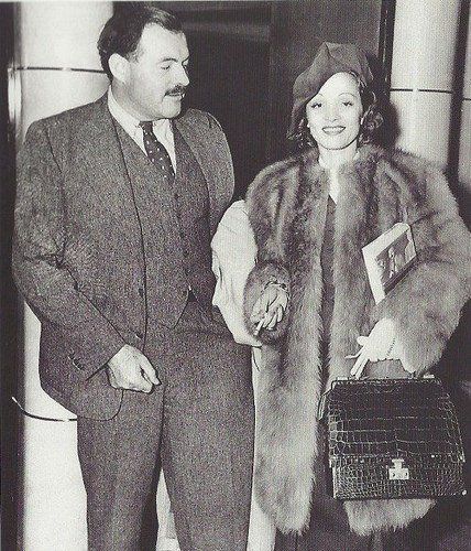 Ernest Miller Hemingway i Marlene Dietrich