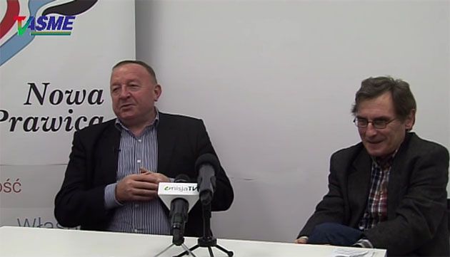 Wykład Walewszczyzna czyli polskie sutenerstwo patriotyczne Stanisław Michalkiewicz i dr Jan Przybył