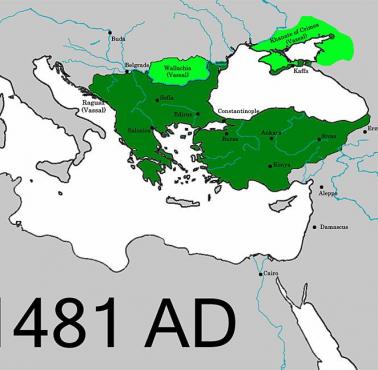 Imperium Osmańskie (1481) – państwo tureckie na Bliskim Wschodzie, założone przez Turków osmańskich, jedno z plemion tureckich.