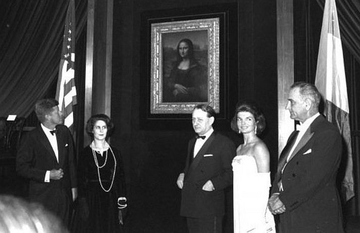Słynny obraz Mona Lisa gości w USA
