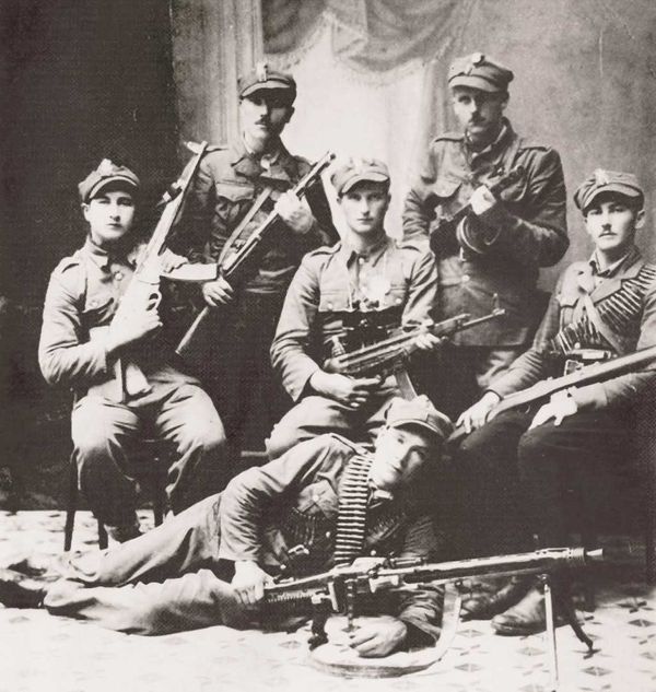 24 VII 1946 Polscy Powstańcy z Oddziału Śp.Władysława Kozłowskiego ps.Orion ...
