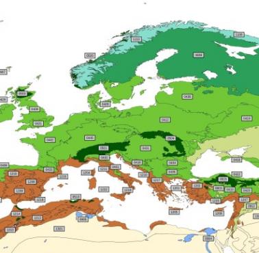 Biomy Europy i okolic