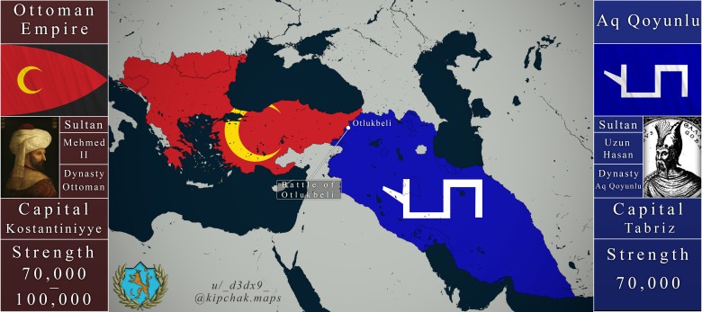 Bitwa pod Başkentem – ostatnia wielka bitwa wojny osmańsko-turkmeńskiej, 1473