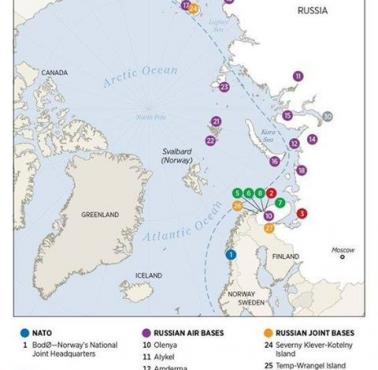 Rosyjskie bazy w Arktyce
