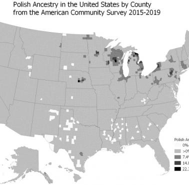Amerykanie polskiego pochodzenia w USA, 2015-2019