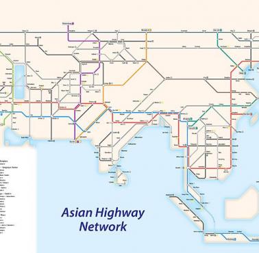 Azjatycka sieć transportowa