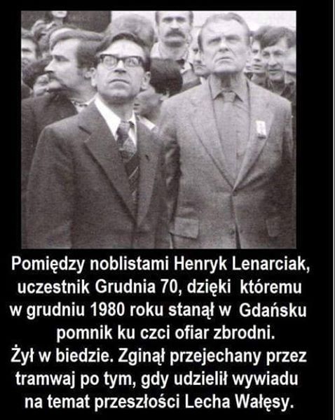 Prawdziwi bohaterowie Solidarności - Henryk Lenarciak