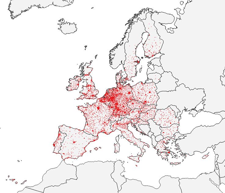 Ekspansja niemieckiej sieci Lidl w krajach Unii Europejskiej