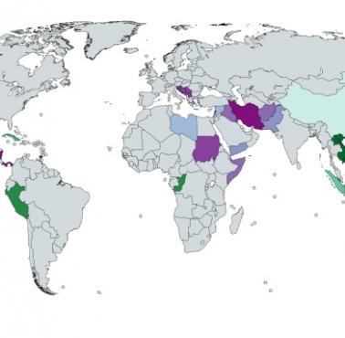 Państwa, które były bombardowane przez wojska amerykańskie od końca II wojny światowej