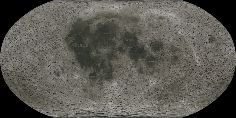 Mapa Księżyca