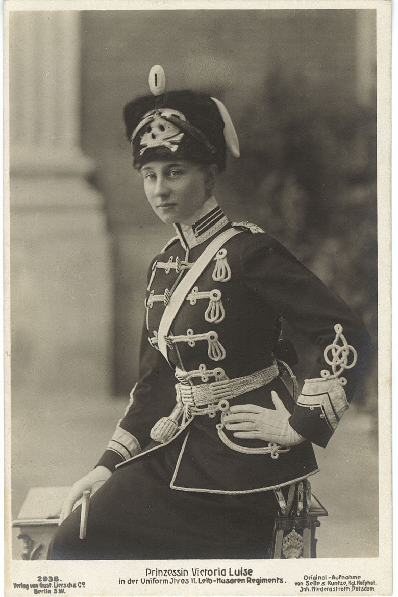 Księżniczka Wiktoria Luiza Pruska, córka cesarza Wilhelma II