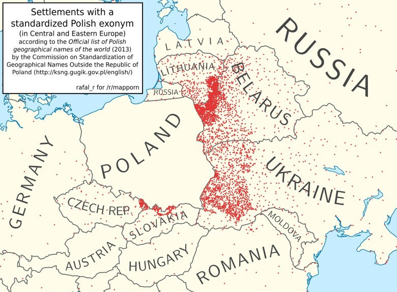 Miejscowości w Europie, które mają polskie nazwy