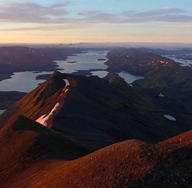 Islandia widziana z drona - jakość 4k