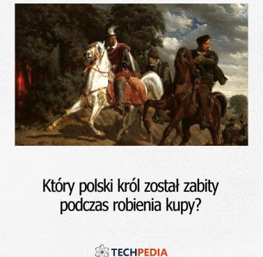 Który polski król został zabity podczas robienia kupy?