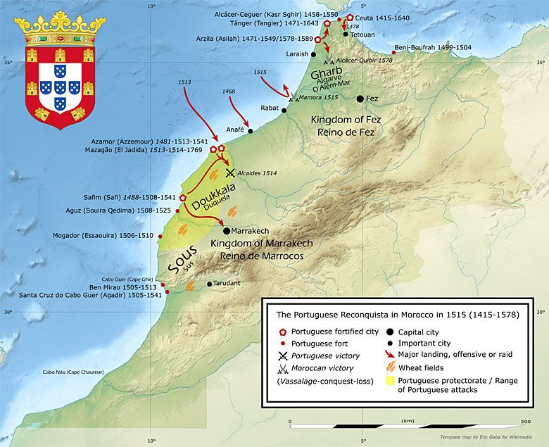 Rekonkwista portugalska w Maroku w 1515 roku