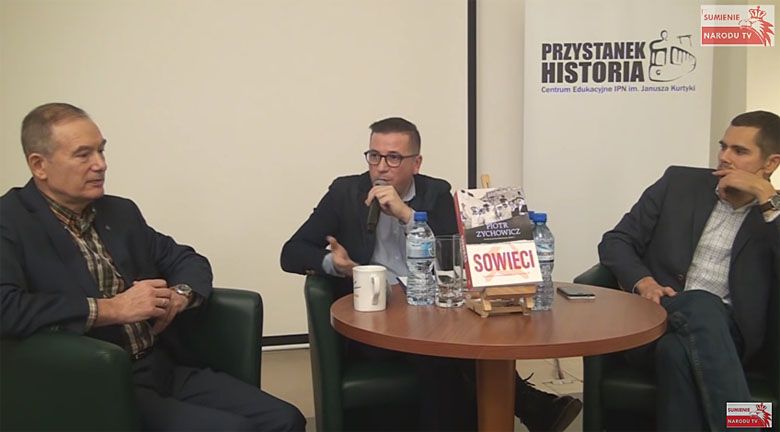 Dlaczego Stalin tak nienawidził Polaków? spotkanie z prof. Nikołajem Iwanowem i Piotrem Zychowiczem prowadzi Piotr Dmitrowicz.