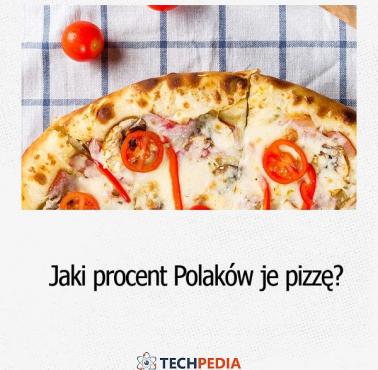 Jaki procent Polaków je pizzę?