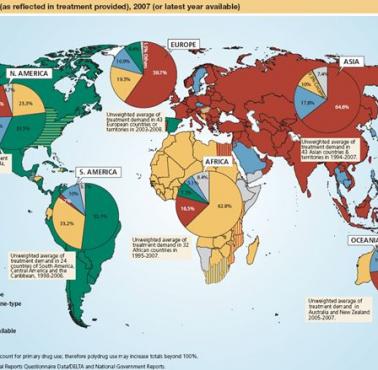 Narkotyki na świecie (dane 2007)