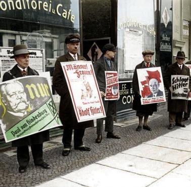 Kampania prezydencka w Niemczech - Adolf Hitler kontra Paul von Hindenburg