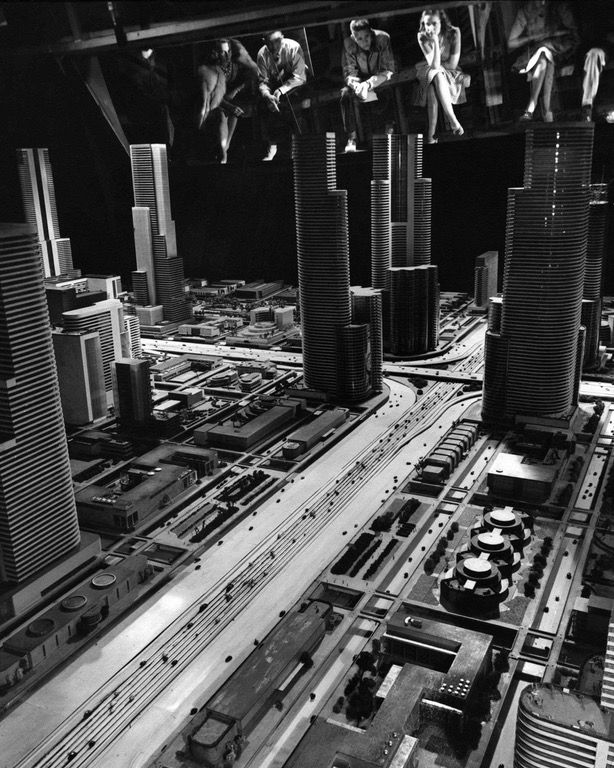 Miasto przyszłości Futurama na wystawie New York World's Fair w 1939 roku