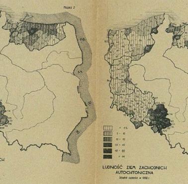 Pochodzenie mieszkańców ziem zachodnich w 1950