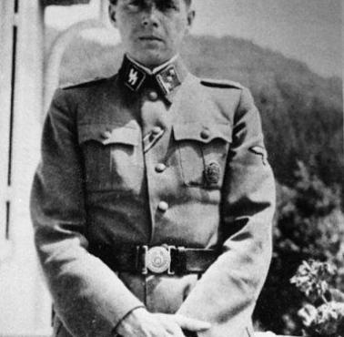 Josef Mengele - niemiecki lekarz, SS-Hauptsturmführer, doktor medycyny i antropologii, zbrodniarz wojenny.
