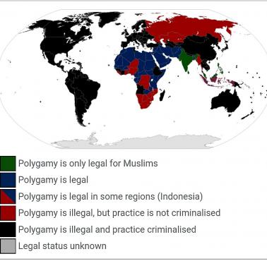 Gdzie na świecie poligamia jest dozwolona