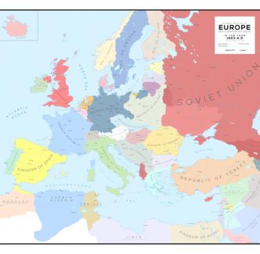 Europa w okresie międzywojennym (1923 rok)