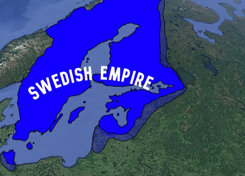 Największy zasięg szwedzkiego imperium
