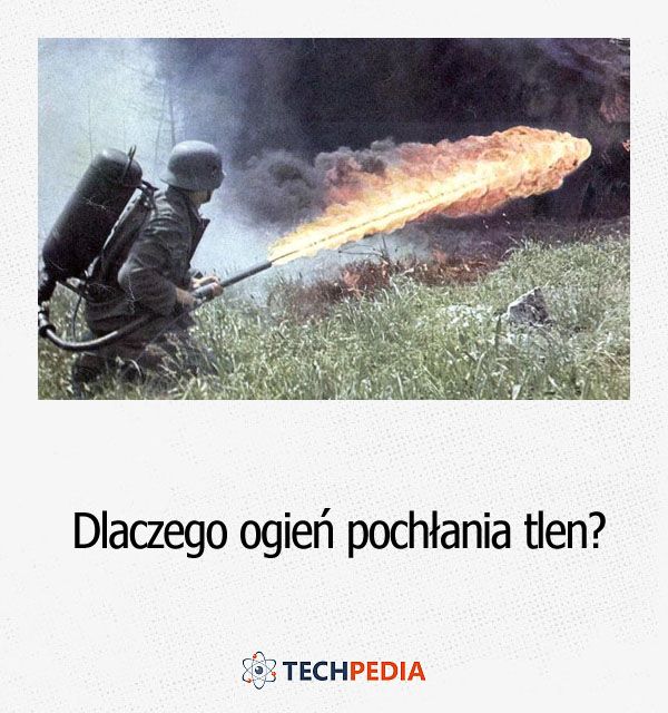 Dlaczego ogień pochłania tlen?