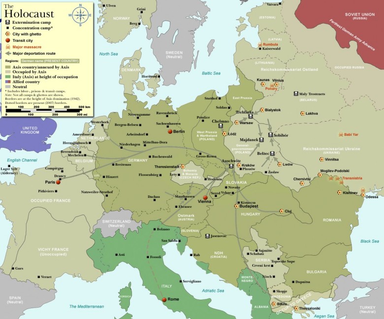 Niemieckie obozy koncentracyjne i zagłady w Europie podczas II wojny światowej