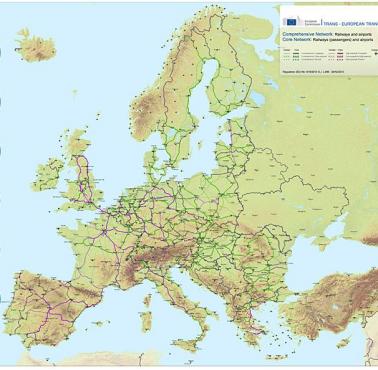 Sieć transportowa Europy
