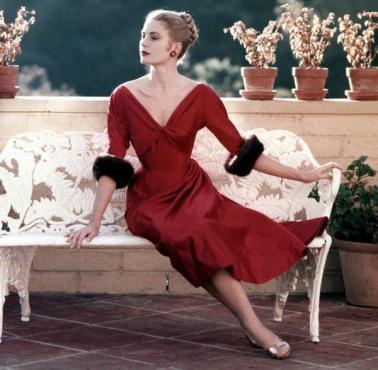 Amerykańska aktorka, księżna Monako - Grace Kelly.