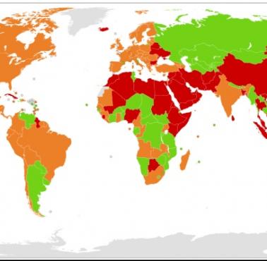 Legalność pornografii w poszczególnych państwach świata