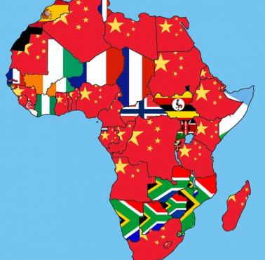 Z którego kraju poszczególne państwa Afryki importują najwięcej