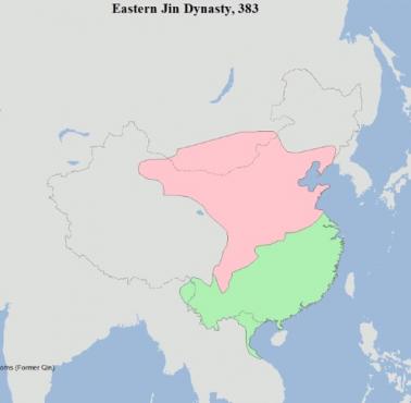 Zasięg państwa chińskiego w czasie rządów poszczególnych dynastii (animacja)