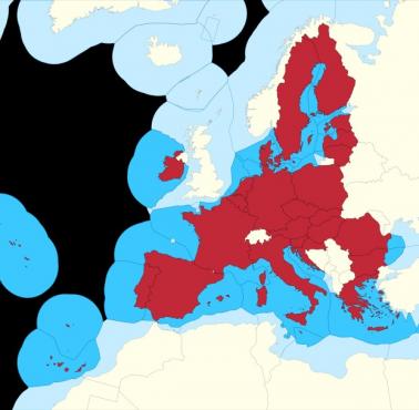 Wyłączne strefy połowowe Unii Europejskiej