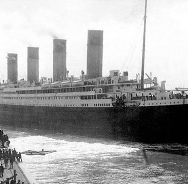 Pożegnanie RMS Titanic w Southampton 10 kwietnia 1912