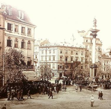 Plac Zygmunta (obecnie Plac Zamkowy) w Warszawie