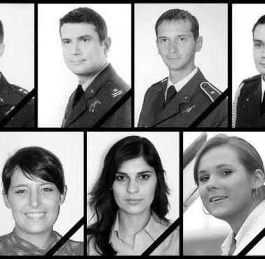 Żołnierze i stewardessy, którzy zginęli w katastrofie smoleńskiej 2010 roku