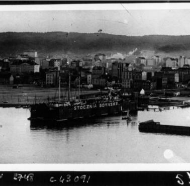 Widok na Gdynię w 1932 roku