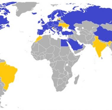 Mapa sklepów IKEA na świecie, 2016