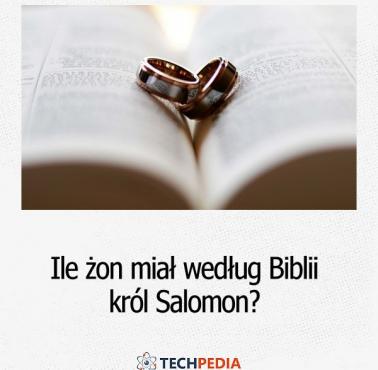 Ile żon miał według Biblii król Salomon?