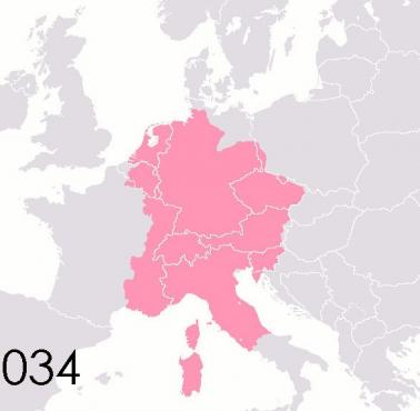 Święte Cesarstwo Rzymskie od 962 do 1806 (animacja)