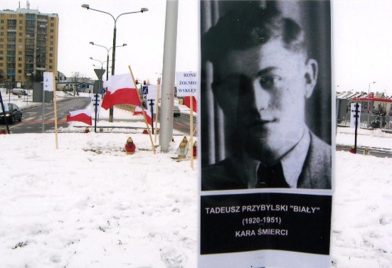 1 XII 1951 komuniśći po 3 latach Golgoty mordują na Mokotowie Śp.Tadeusza Przybylskiego ps.Biały