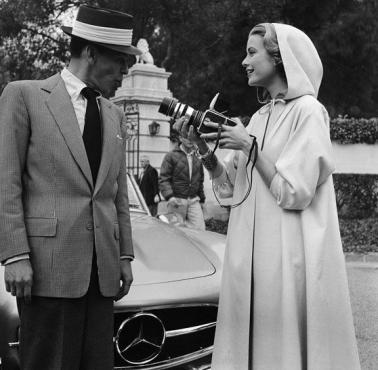 Frank Sinatra i Grace Kelly na zdjęciu z filmu "High Society" z 1955 roku