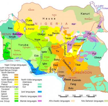 Różnorodność językowa Beninu, Nigerii i Kamerunu